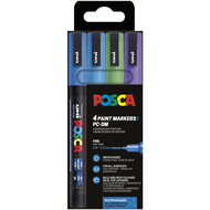 Posca Marker PC-3ML, Glitter Colours, 4 Stück