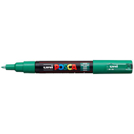Uni-Ball Posca Marker PC-1MC, 0.7 mm, grün - 4902778653999_01_ow