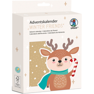 Bastelset Adventskalender Winter Friends