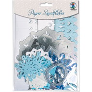 Flocons de neige papier, 6 pièces