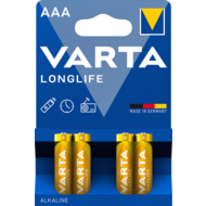 Varta piles Longlife, AAA/LR03, 4 pièces - 4008496525072_01_ow