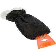 Eiskratzer mit Handschuh