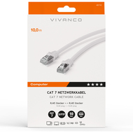 Netzwerkkabel RJ45, Cat7, geschirmt