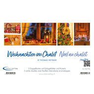 Natur Verlag Weihnachtskarten, 5 Stück, 17.5 x 12.2 cm, Windlicht - 7640140102771_06_ow