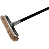 Schrubber, metalleingepresst mit Stiel, 23 cm