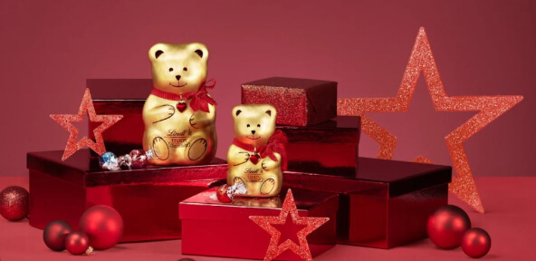 Lindt Weihnachten Teddy