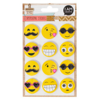 I AM CREATIVE Stickers 3D, Emojis