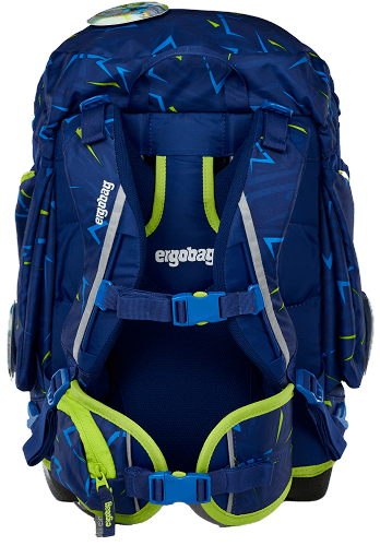 ergobag Schulthek-Set , pack, SpitzenreitBär, 6-teilig