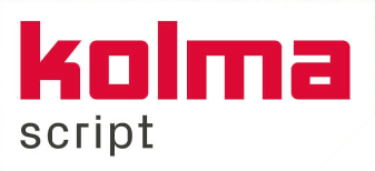 Kolma Script Logo