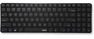 Rapoo Tastatur schwarz