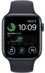 Apple Watch SE 2. Gen 44 mm LTE Alu Midnight Sport Midnight