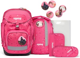 ergobag Schulthek-Set, pack, ReitBärhof, 6-teilig